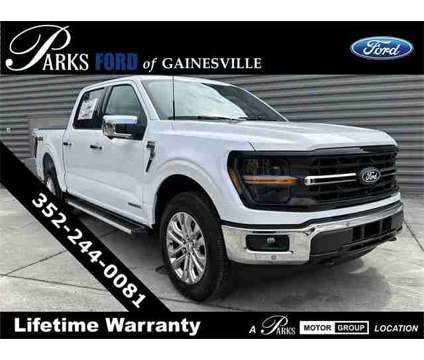 2024 Ford F-150 XLT is a White 2024 Ford F-150 XLT Truck in Gainesville FL