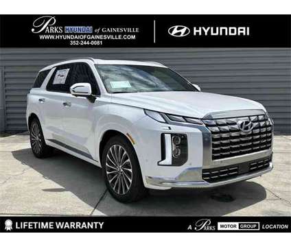 2024 Hyundai Palisade Calligraphy is a White 2024 Calligraphy SUV in Gainesville FL