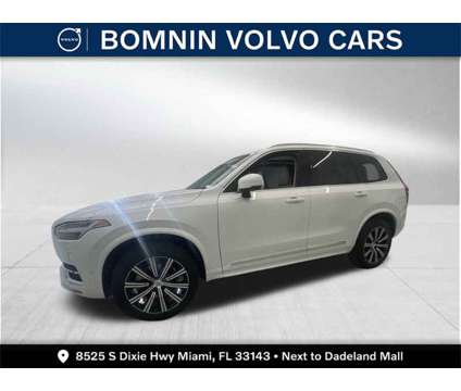 2024 Volvo XC90 B6 Plus Bright Theme is a White 2024 Volvo XC90 3.2 Trim SUV in Miami FL