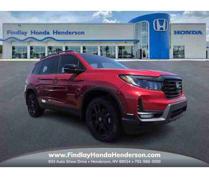 2024 Honda Passport Black Edition is a Red 2024 Honda Passport SUV in Henderson NV
