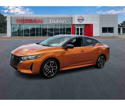 2024 Nissan Sentra SR is a Black, Orange 2024 Nissan Sentra SR Sedan in Dublin GA