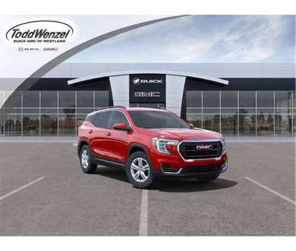 2024 GMC Terrain SLE is a Red 2024 GMC Terrain SL SUV in Westland MI