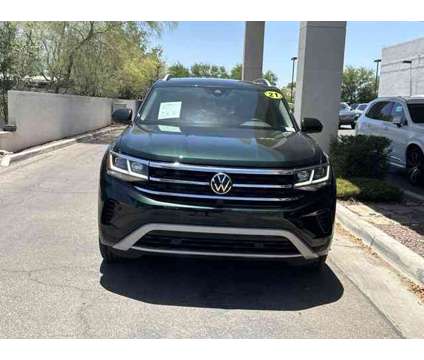 2021 Volkswagen Atlas SEL Premium is a Green 2021 Volkswagen Atlas S SUV in Tucson AZ