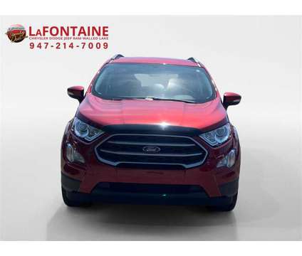 2020 Ford EcoSport SE is a Red 2020 Ford EcoSport SE SUV in Walled Lake MI