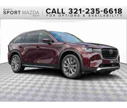 2024 Mazda CX-90 3.3 Turbo Premium is a Red 2024 Mazda CX-9 SUV in Orlando FL