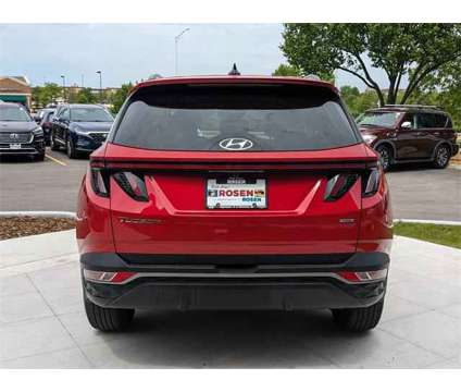 2022 Hyundai Tucson SEL is a Red 2022 Hyundai Tucson SUV in Algonquin IL