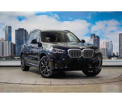 2024 BMW X3 xDrive30i is a Black 2024 BMW X3 xDrive30i SUV in Lake Bluff IL