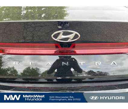 2023 Hyundai Elantra SEL is a Black 2023 Hyundai Elantra Sedan in Framingham MA