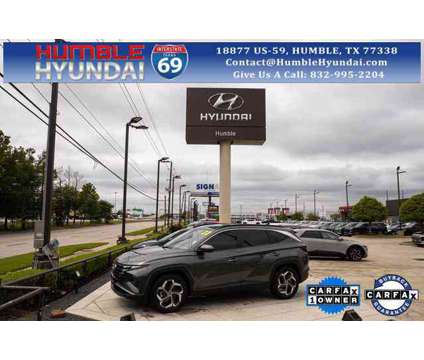 2022 Hyundai Tucson SEL is a Grey 2022 Hyundai Tucson SE SUV in Humble TX