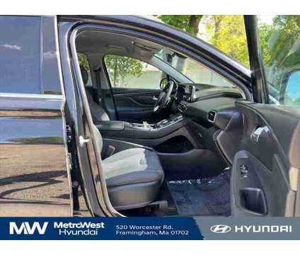 2021 Hyundai Santa Fe SEL is a Black 2021 Hyundai Santa Fe SUV in Framingham MA