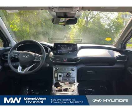 2021 Hyundai Santa Fe SEL is a Black 2021 Hyundai Santa Fe SUV in Framingham MA