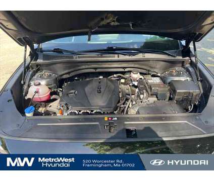 2021 Hyundai Santa Fe SEL is a Black 2021 Hyundai Santa Fe SUV in Framingham MA