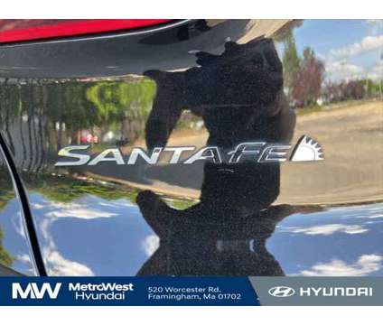 2021 Hyundai Santa Fe SEL is a Black 2021 Hyundai Santa Fe SUV in Framingham MA