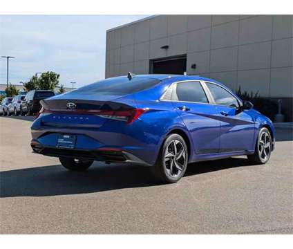 2023 Hyundai Elantra SEL is a Blue 2023 Hyundai Elantra Sedan in Kenosha WI