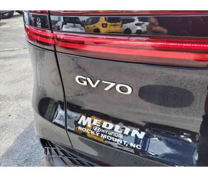 2022 Genesis GV70 3.5T AWD Sport is a Black 2022 SUV in Rocky Mount NC
