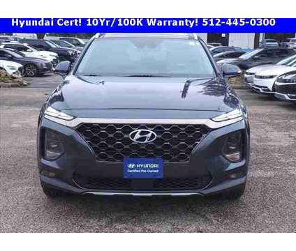 2020 Hyundai Santa Fe Limited 2.0T is a Grey 2020 Hyundai Santa Fe Limited Car for Sale in Austin TX