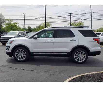 2017 Ford Explorer Limited is a Silver, White 2017 Ford Explorer Limited SUV in Brunswick OH