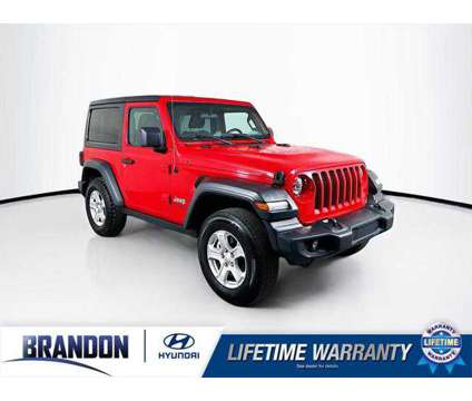 2020 Jeep Wrangler Sport S 4X4 is a Red 2020 Jeep Wrangler Sport SUV in Tampa FL