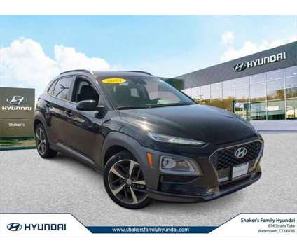 2021 Hyundai Kona Limited is a Black 2021 Hyundai Kona Limited SUV in Watertown CT