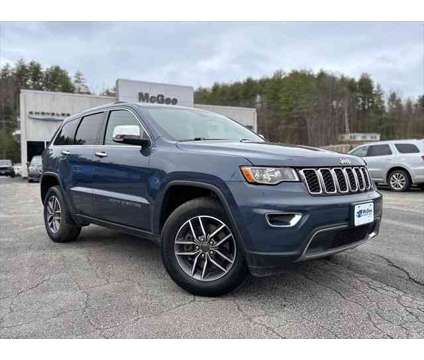 2021 Jeep Grand Cherokee Limited 4x4 is a Blue, Grey 2021 Jeep grand cherokee Limited SUV in Barre VT