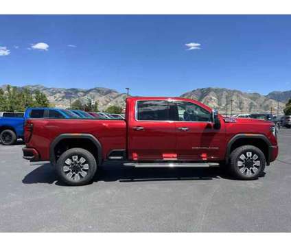 2024 GMC Sierra 3500HD 4WD Crew Cab Standard Bed Denali is a Red 2024 GMC Sierra 3500 H/D Truck in Logan UT