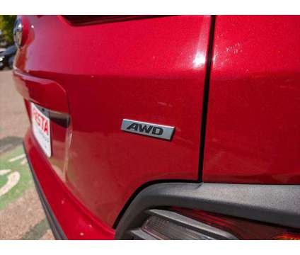 2018 Hyundai Kona SEL is a Black, Red 2018 Hyundai Kona SEL SUV in Santa Fe NM