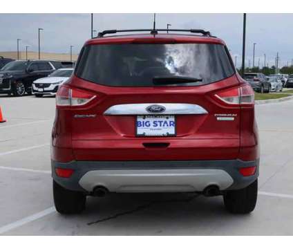 2015 Ford Escape Titanium is a Red 2015 Ford Escape Titanium SUV in Friendswood TX