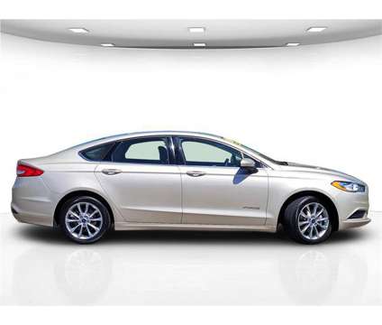 2017 Ford Fusion Hybrid SE is a Gold, White 2017 Ford Fusion Hybrid SE Hybrid in Folsom CA