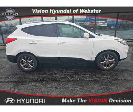 2014 Hyundai Tucson SE is a White 2014 Hyundai Tucson SE SUV in Webster NY