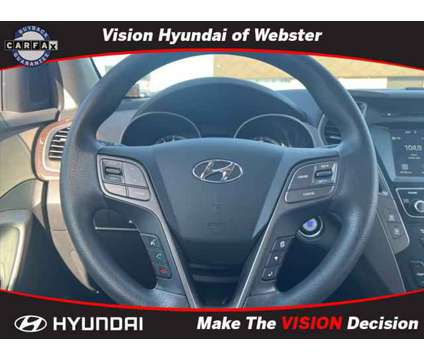 2018 Hyundai Santa Fe Sport 2.4L is a Black 2018 Hyundai Santa Fe Sport 2.4L SUV in Webster NY