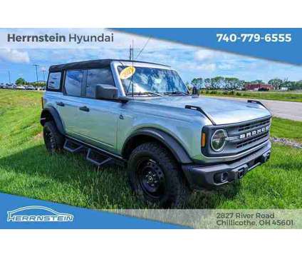 2023 Ford Bronco Black Diamond is a Silver 2023 Ford Bronco SUV in Chillicothe OH