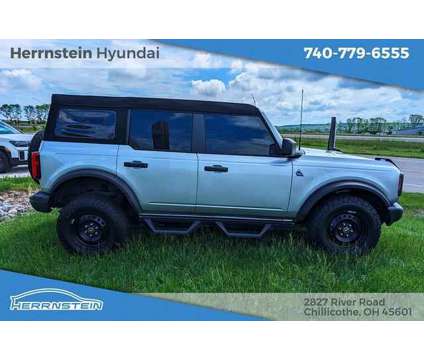 2023 Ford Bronco Black Diamond is a Silver 2023 Ford Bronco SUV in Chillicothe OH