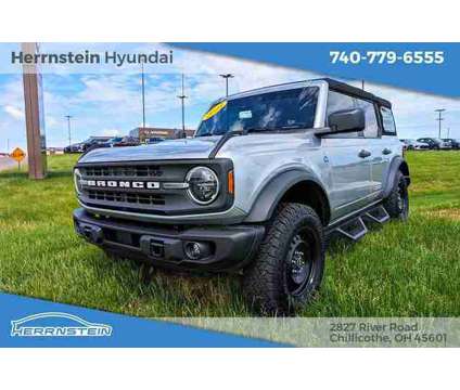 2023 Ford Bronco Black Diamond is a Silver 2023 Ford Bronco SUV in Chillicothe OH