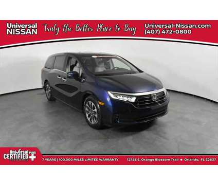 2021 Honda Odyssey EX-L is a Blue 2021 Honda Odyssey EX Van in Orlando FL