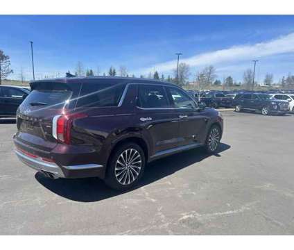 2023 Hyundai Palisade Calligraphy is a Red 2023 SUV in Bangor ME