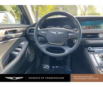 2021 Genesis G90 5.0 Ultimate AWD is a White 2021 Genesis G90 5.0 Ultimate Sedan in Framingham MA