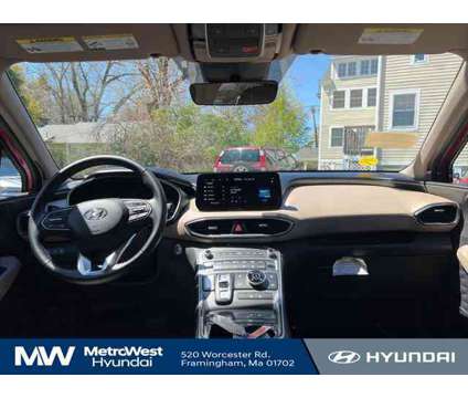 2023 Hyundai Santa Fe SEL is a Red 2023 Hyundai Santa Fe SUV in Framingham MA