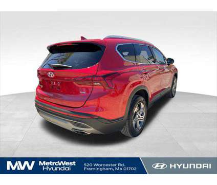 2023 Hyundai Santa Fe SEL is a Red 2023 Hyundai Santa Fe SUV in Framingham MA