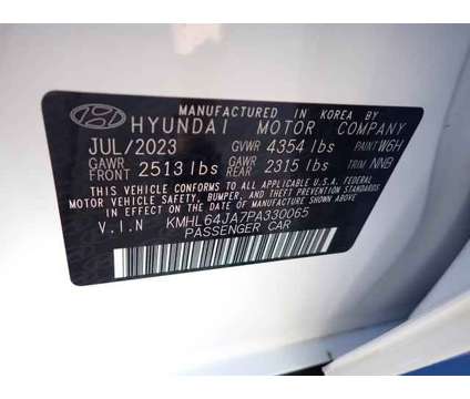 2023 Hyundai Sonata SEL is a White 2023 Hyundai Sonata Car for Sale in Coraopolis PA
