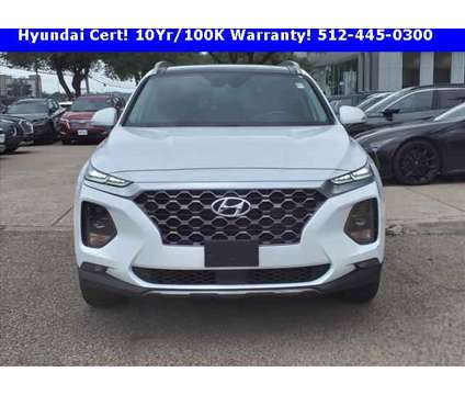 2020 Hyundai Santa Fe SEL 2.0T is a White 2020 Hyundai Santa Fe SE Car for Sale in Austin TX