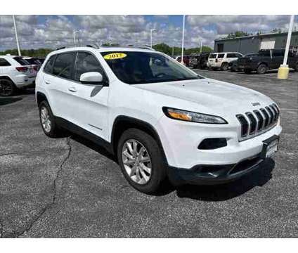 2017 Jeep Cherokee Limited 4x4 is a White 2017 Jeep Cherokee Limited SUV in Dubuque IA