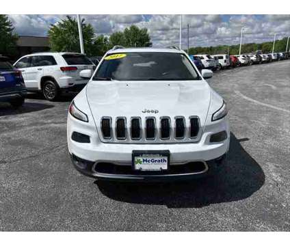 2017 Jeep Cherokee Limited 4x4 is a White 2017 Jeep Cherokee Limited SUV in Dubuque IA