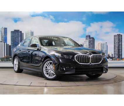 2024 BMW 5 Series i xDrive is a Black 2024 BMW 5-Series Sedan in Lake Bluff IL