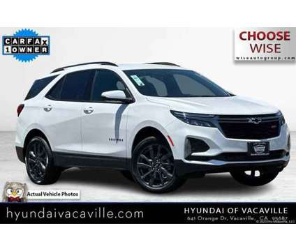 2023 Chevrolet Equinox AWD RS is a White 2023 Chevrolet Equinox SUV in Vacaville CA
