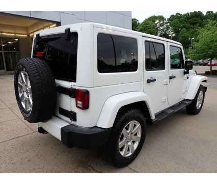 2016 Jeep Wrangler Unlimited Unlimited Sahara is a White 2016 Jeep Wrangler Unlimited Car for Sale in Coraopolis PA