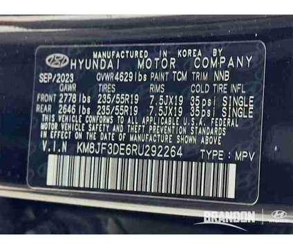 2024 Hyundai Tucson XRT is a Black 2024 Hyundai Tucson SUV in Tampa FL