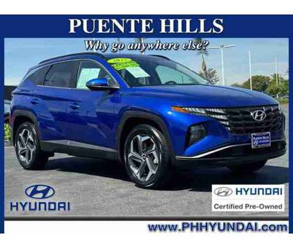 2022 Hyundai Tucson SEL is a Blue 2022 Hyundai Tucson SUV in Rowland Heights CA