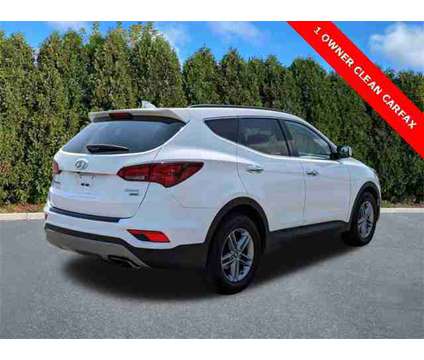 2017 Hyundai Santa Fe Sport 2.4L is a White 2017 Hyundai Santa Fe Sport 2.4L SUV in Macomb MI