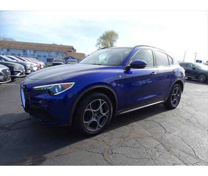 2022 Alfa Romeo Stelvio Ti AWD is a Blue 2022 Alfa Romeo Stelvio Ti Station Wagon in Middletown RI