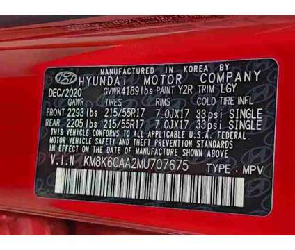 2021 Hyundai Kona SEL Plus is a Red 2021 Hyundai Kona SEL SUV in Freehold NJ